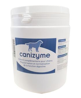 CANIZYME - Poudre, complexe enzymatique vitaminé pour les fonctions digestives.  - bt 350