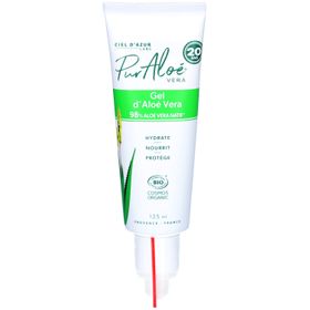 CIEL D'AZUR PurAloé Gel d'Aloé Vera 125 ml