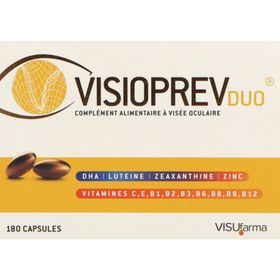 Visioprev Duo, Capsule, complément alimentaire à visée oculaire, bt 180