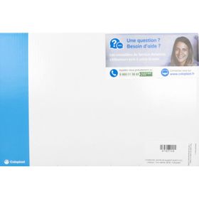 SENSURA MIO FLEX URO POCHE MAXI - Poche vidangeable, 2 pièces, couplage adhésif, textile n