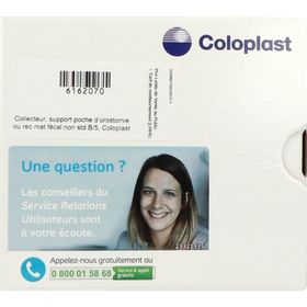 ALTERNA PLUS SUPPORT - Support protecteur cutané système 2 pièces Convexe. diamètre 25 mm