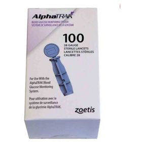 ALPHATRAK LANCETTE STERILE 28G 100