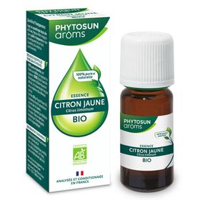Phytosun Arôms Huile Essentielle Bio Citron Jaune 10ml