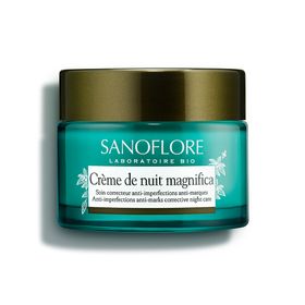 SANOFLORE Magnifica Crème de nuit anti-imperfections certifiée Bio 50 ml