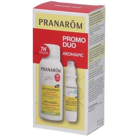 PRANAROM Spray Répulsif Anti-Moustiques + Roller Après-Piqûres