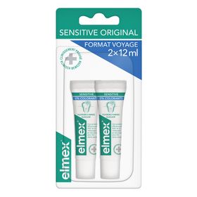 elmex® Sensitive Dentifrice tubes de voyage