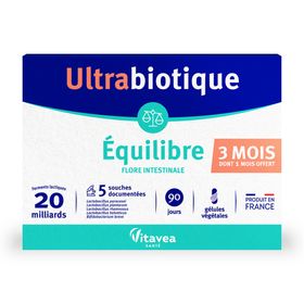 Nutrisanté ULTRABIOTIQUE Équilibre Flore intestinale