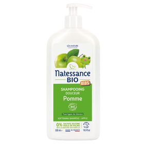 Natessance Kids Shampooing Doux Bio Pomme Sans Sulfate Corps & Cheveux