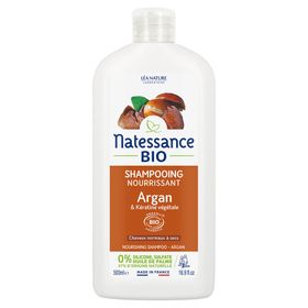 Natessance Shampooing Nourrissant Réparateur Argan et Kératine Végétale