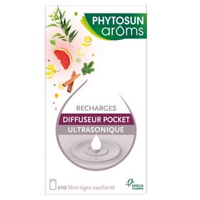 PHYTOSUN arôms Recharges Diffuseur Pocket Ultrasonique