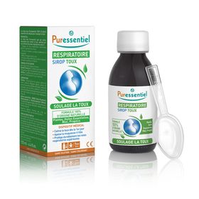 PURESSENTIEL RESPIRATOIRE Sirop Toux Respiratoire - 125 ml