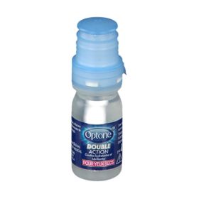 Optone® Double Action gouttes hydratantes et lubrifiantes
