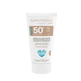 Alphanova CRÈME SOLAIRE TEINTÉE CLAIRE CERTIFIÉE BIO SPF 50+
