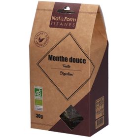 Nat&Form Tisane Menthe douce bio