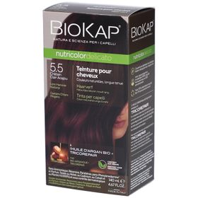 Biokap Nutricolordelicato Teinture Pour Cheveux 5.5 Châtain Clair Acajou