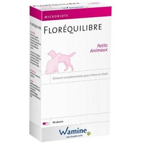 Wamine Floréquilibre Microbiote pour petits animaux