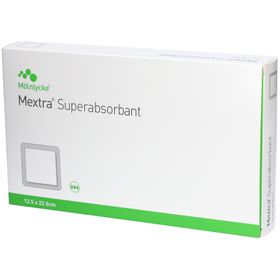 MEXTRA SUPERABSORBANT - Pansement hydrocellulaire superabsorbant, multicouche, non adhésif