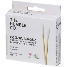 The Humble Co. Cotons-tiges Bambou Blanc