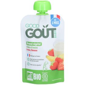 Good Goût Brassé Végétal Avoine Fraise Banane