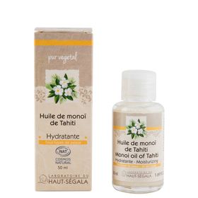 Laboratoire du Haut-Ségala Huile végétale de monoï de tahiti Cosmos Bio