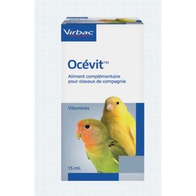 OCÉVIT - Solution buvable, aliment complémentaire pour oiseau de compagnie.  - fl 15 ml