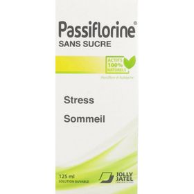 Passiflorine solution buvable sans sucre sommeil et stress