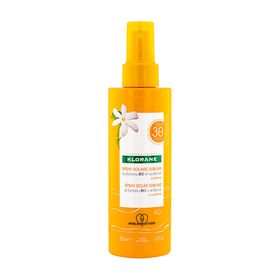 KLORANE Spray Solaire Sublime au Monoï et Tamanu BIO SPF30 Corps