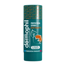 DERMOPHIL Stick Lèvres Protection Goût Noisette