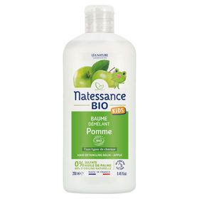 Natessance Après-Shampooing Kids à la Pomme Bio Démêlant Douceur