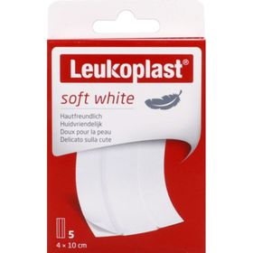 LEUKOPLAST SOFT WHITE - Pansement adhésif extensible, hypoallergénique, prédécoupé