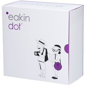 EAKIN DOT SYSTÈME 2 PIÈCES SUPPORT CONVEXE - Support porte-poche convexe, système 2 pièces