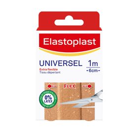 Elastoplast Pansement Universel Extra Flexible 1 m x 6 cm