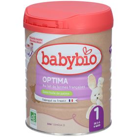 BABYBIO Optima 1 Lait pour nourisson premier âge en poudre