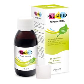 Pediakid Phytovermil, Concentré, complément alimentaire aux extraits de plantes et de papa