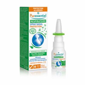 PURESSENTIEL RESPIRATOIRE Spray Nasal Protection Allergies aux HE BIO - 20 ml