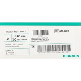 FLEXIMA KEY SUPPORT - Support porte-poche convexe, à découper. diamètre 60 mm