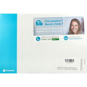 SENSURA MIO FLEX POCHE OUVERTE MAXI - Poche vidable système 2 pièces, couplage adhésif, pr