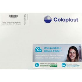 SENSURA CLICK POCHE OUVERTE MAXI - Poche vidable, système 2 pièces, opaque. diamètre de l'