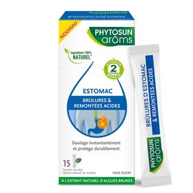 Phytosun Arôms Brûlures d'Estomac et Remontées Acides 15 Sachets