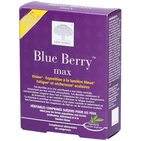 BLUE BERRY MAX - Comprimé, complément alimentaire à visée oculaire.  - bt 60