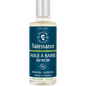 Natessance Huile à Barbe au Ricin Bio Fortifiante et Nourrissante