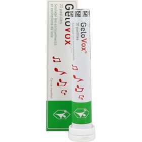 GeloVox, Pastille à sucer pour la gorge, bt 20