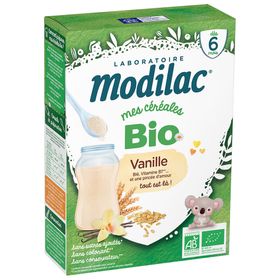 Modilac Céréales Vanille bio