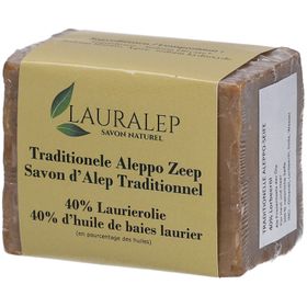 LAURALEP Savon d'Alep 40 %