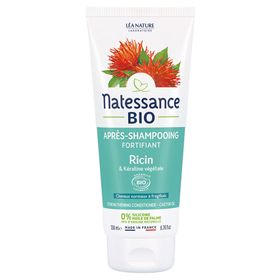 Natessance Après-Shampooing Fortifiant Ricin Bio et Kératine Végétale