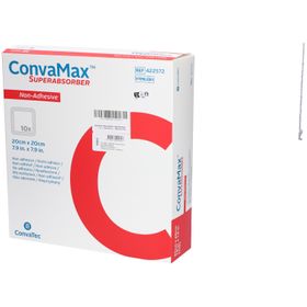 CONVAMAX Superabsorber Non-Adhesive - Pansement hydrocellulaire superabsorbant non-adhésif 20 x 20 cm