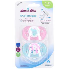LUC ET LEA Sucette Anatomique 6-18 mois