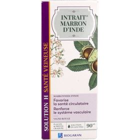 Intrait Marron d'Inde Solution H Santé Veineuse, Solution buvable, complément alimentaire