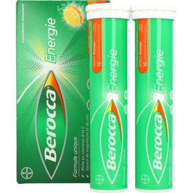 Berocca Energie sans sucre comprimés effervescents