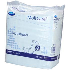 MoliCare® Rectangular 5 Gouttes 15x60 cm